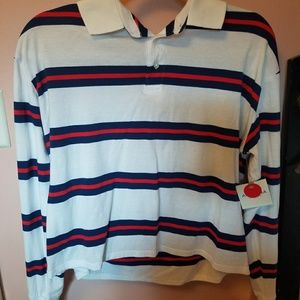 ☄Arizona Jean Co. Striped Crop Top